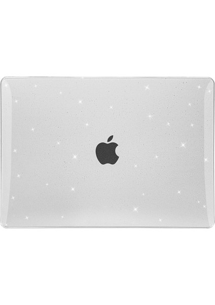 Apple Macbook 15' Air M2 2023 A2941 Parmak Izi Bırakmaz Şeffaf Ince Allstar Kapak