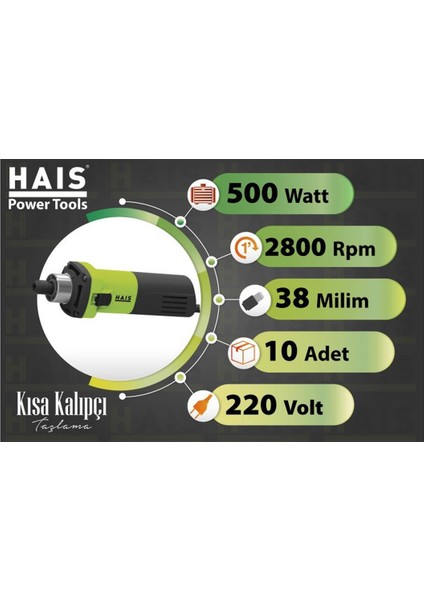 Kısa Kalıpçı Taşlama 500W BDG1004ZA fiyatları
