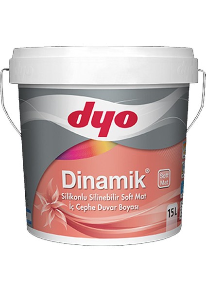 Dinamik Soft Mat Silikonlu İç Cephe Boyası 1987 Köpük 2,5 Lt