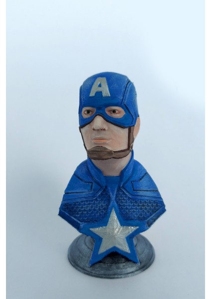 Marvel Kaptan Amerika Büst/figür Comics 12CM