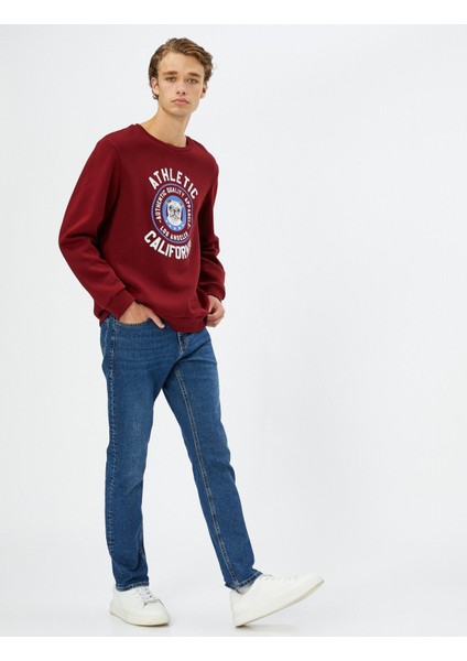Slim Fit Kot Pantolon - Brad Jean