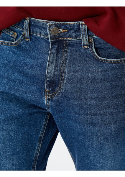 Slim Fit Kot Pantolon - Brad Jean