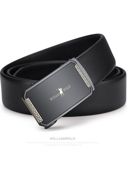 Hakiki Deri Siyah Altın Tokalı Şık Italyan Kemer fiyatları