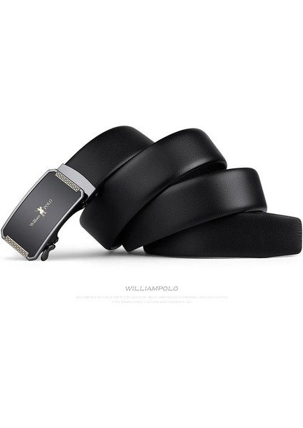 Hakiki Deri Siyah Altın Tokalı Şık Italyan Kemer modelleri