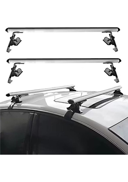 Bmw F30 Alüminyum Oluksuz Tip Port Bagaj Tavan Çıtası Ara Atkı Barı Kapıdan Sıkıştırmalı