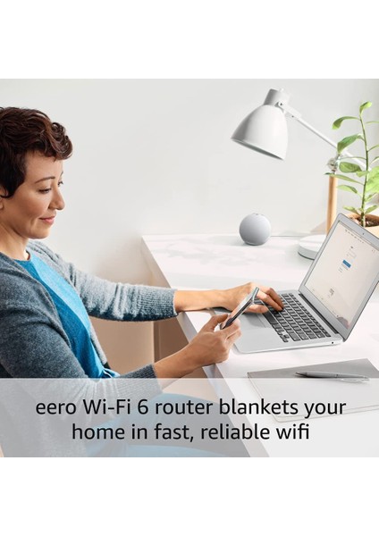 Alarm Pro 8 Parçalı Kit - Dahili Eero Wi-Fi 6 Yönlendirici