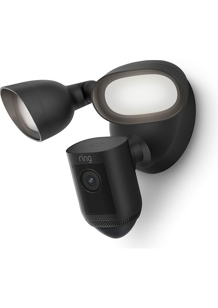 Floodlight Cam Wired Pro Kuş Bakışı ve 3D Hareket Algılama, Siyah