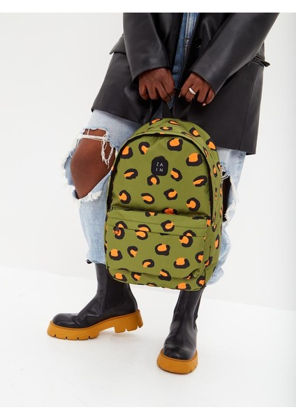 ZAIN/ Unisex Sırt Çantası Yeşil modelleri
