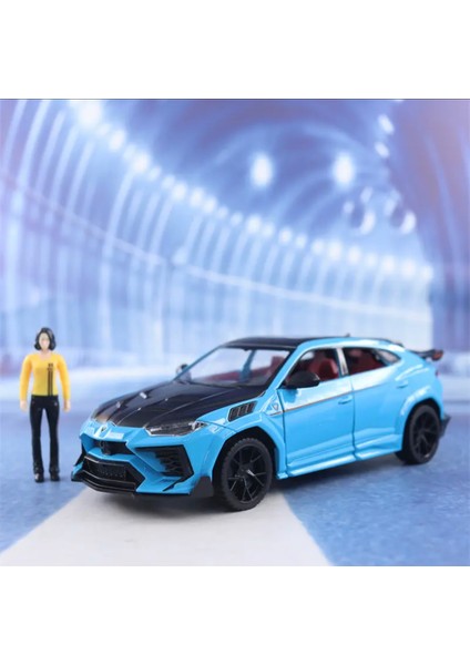 Lamborghini Urus 1:24 Model Maket Araba Mavi