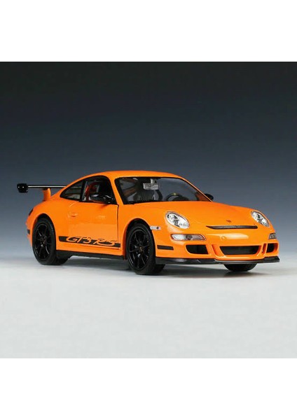 Porsche 911 Gt3 Rs 1:24 Metal Maket Araba Turuncu Birebir