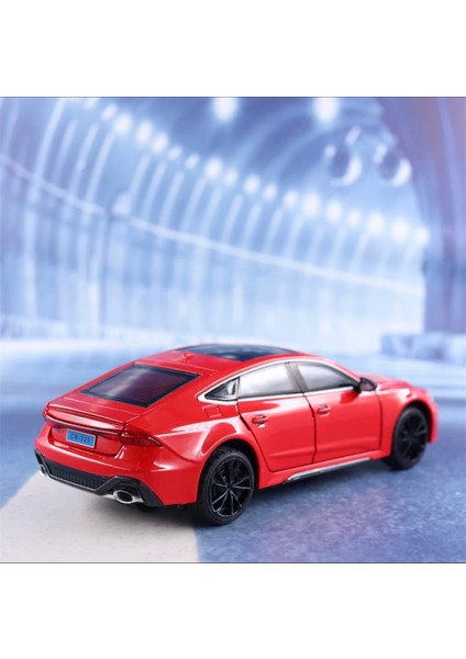 Audi Rs7 1:24 Metal Maket Araba Kırmızı Birebir Wagon