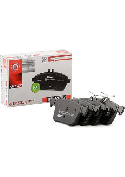 Audi Q2 Arka Fren Balatası 2016-2023 Ferodo Takım