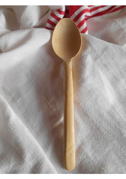 Büyük Boy Şimşir Kaşık Yemek Sunum Kaşığı