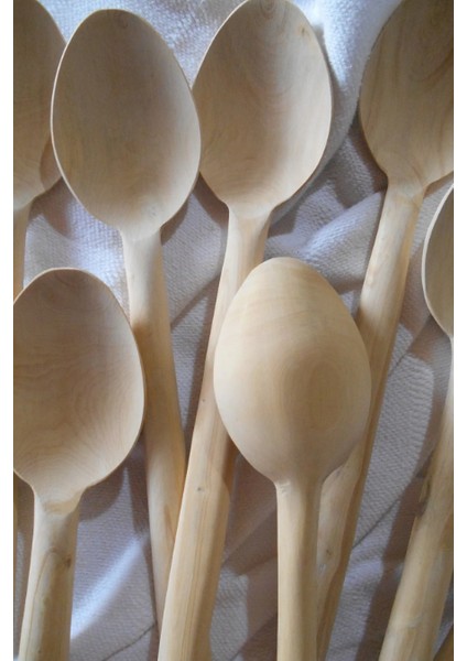 Büyük Boy Şimşir Kaşık Yemek Sunum Kaşığı modelleri