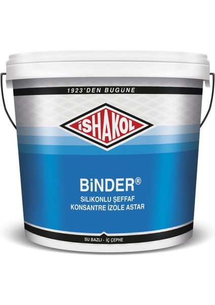 Binder Silikonlu Şeffaf Konsantre Izole Astar Renksiz - 0,75 L