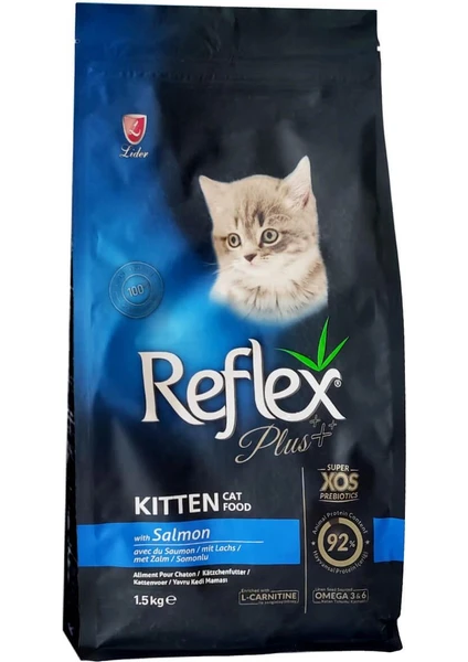 Plus Kitten Somonlu Yavru Kedi Maması 1.5 kg