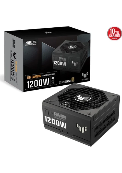 Tuf Gamıng 1200G 80 Plus Gold 1200W Modüler Atx 3.0 Uyumlu 10 Yıl Garanti