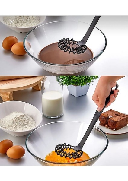 Spiral Çırpıcı Yanmaz Yapışmaz Çizmez