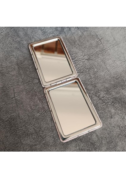 Ayna Makyaj Cep Çanta Seyehat Taşınabilir Ayna Bebek Sulu Pullu Kozmetik fırsatları