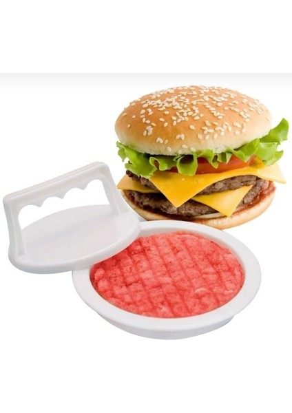 Hamburger Köfte Kalıbı Köfte Presi Şekillendirici KP-104 Burger Press Pratik Köfte Yapma Aparatı