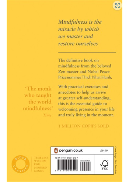 The Miracle Of Mindfulness - Thich Nhat Hanh