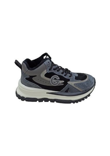 Siyah Kadın Sneaker Bot Ayakkabı