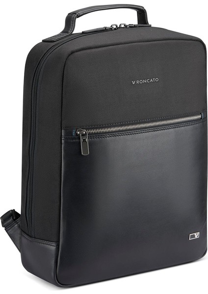 Unisex Sırt Çantası 41244601 Roncato Alabama Business Backpack ( Pc 15,6"/ Tablet 11" ) 30,5X41X11 Black