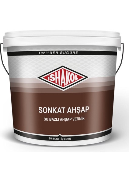 Sonkat Ahşap Su Bazlı Ahşap Vernik Renksiz - 2,5 L