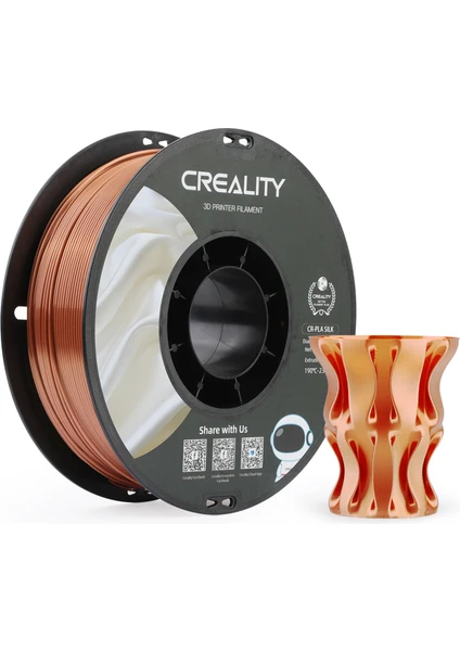 Cr-Sılk Filament Bronz 1.75MM 1kg Standart