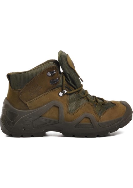P1492 Haki Nubuk Hakiki Deri Su Geçirmez Erkek Outdoor Bot