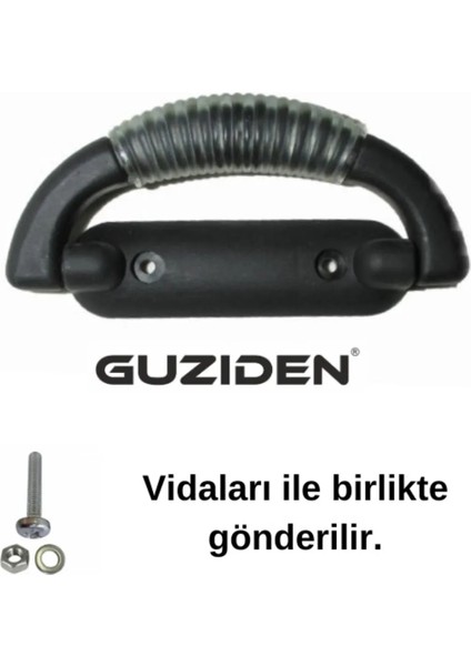 Guzıden Siyah Valiz Kulpu - Vidaları Ile Beraber