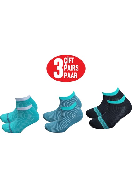 Çorap (ART.23337) Penye 3 Çift Unisex Dikişsiz Confort Lastik