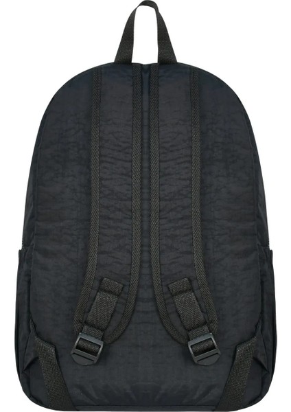 Orjinal Optizon Polo Çok Bölmeli Kız Okul Çantası Krinkıl Su Geçirmez Kumaş Mega Boy Siyah Renk modelleri