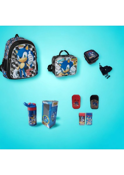 Sonic 7 Parçalık Okul Seti