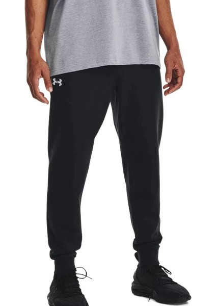 Under Armour Rival Fleece Joggers Erkek Siyah Eşofman Altı 1379774-001