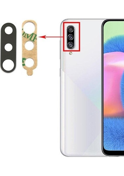 Samsung Galaxy A30S Uyumlu kamera Lensi Cam SM-A307F