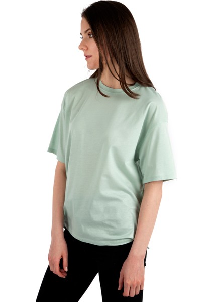 - Oversize Pamuk Kadın T-Shirt
