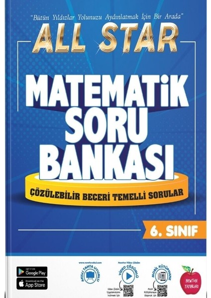 Newton Yayınları 6. Sınıf All Star Yeni Matematik Soru Bankası- Ntny