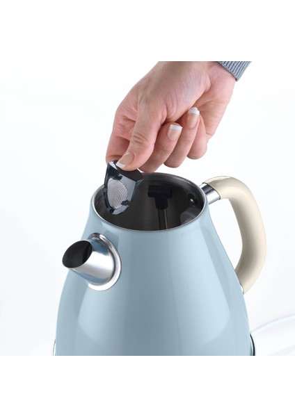 Vintage 1.7 Litre Kettle Mavi