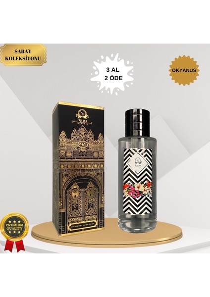 Okyanus Kokulu 250 ml Saray Koleksiyonu Premium Kolonya
