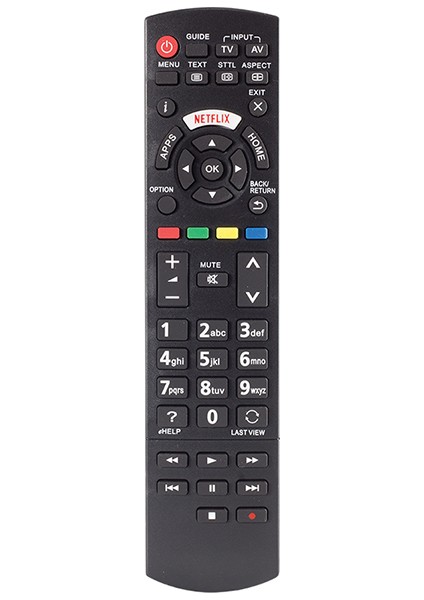 Huayu Kl RM-L1268 Panasonıc Netflıx LCD Tv Kumanda (Brısterli)