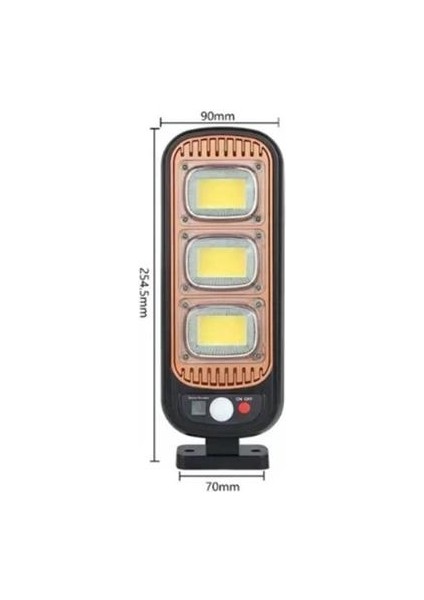 Sensörlü Güneş Enerjisi Ile Şarj Olabilen Duvara Monte Solar Aydınlatma  GL-84069