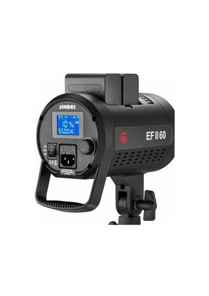 Jınbeı Efıı-60 Cob Led Video Işığı 2'li Set 5500K