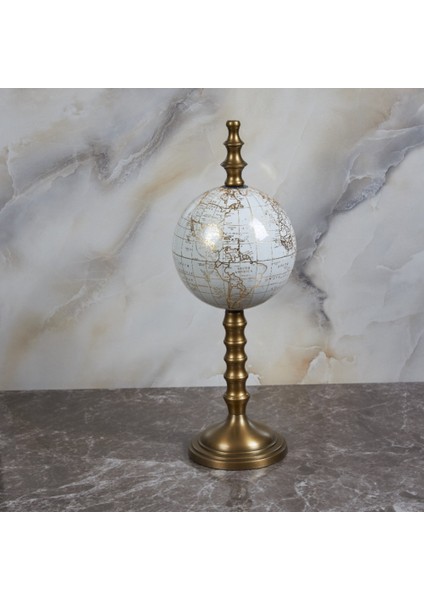 Krem Renk Kubbeli Dünya Küresi fiyatları