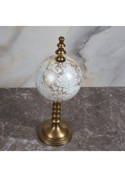 Krem Renk Kubbeli Dünya Küresi modelleri