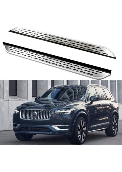 Volvo xc90 yan basamak marşbiyel koruma 2015+