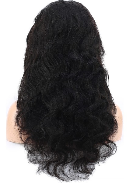 Marpessa Front Lace Gerçek Tül Peruk Dalgalı - Doğal - 65-70 cm