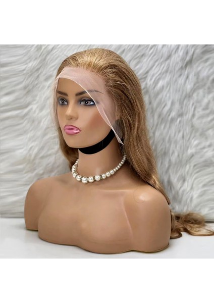 Marpessa Dalgalı Front Lace Gerçek Tül Peruk - Balköpüğü - 70-75 cm