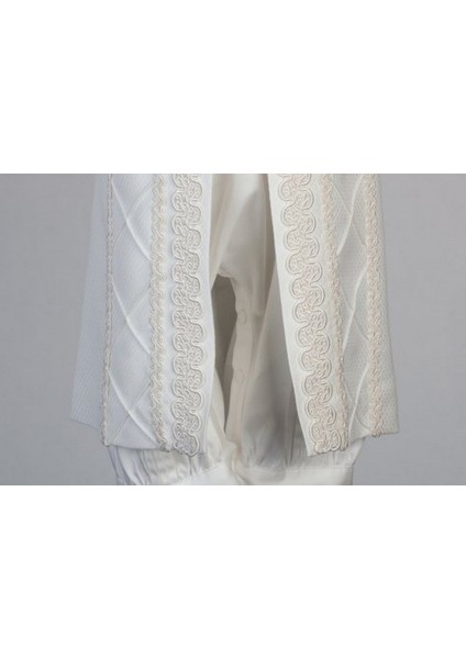 Medekids Kaftan Tulum Dokuma Ekru 0-3 Ay