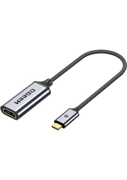 QG05 8k 60 Hz Görüntü Kalitesi 15CM Type-C To HDMI Zore Qgeem Dönüştürücü